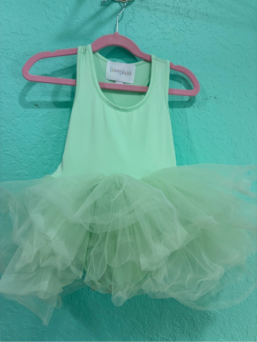 iloveplum Mint Green Tulle Tutu Dress 4 dance ballet twirl princess party